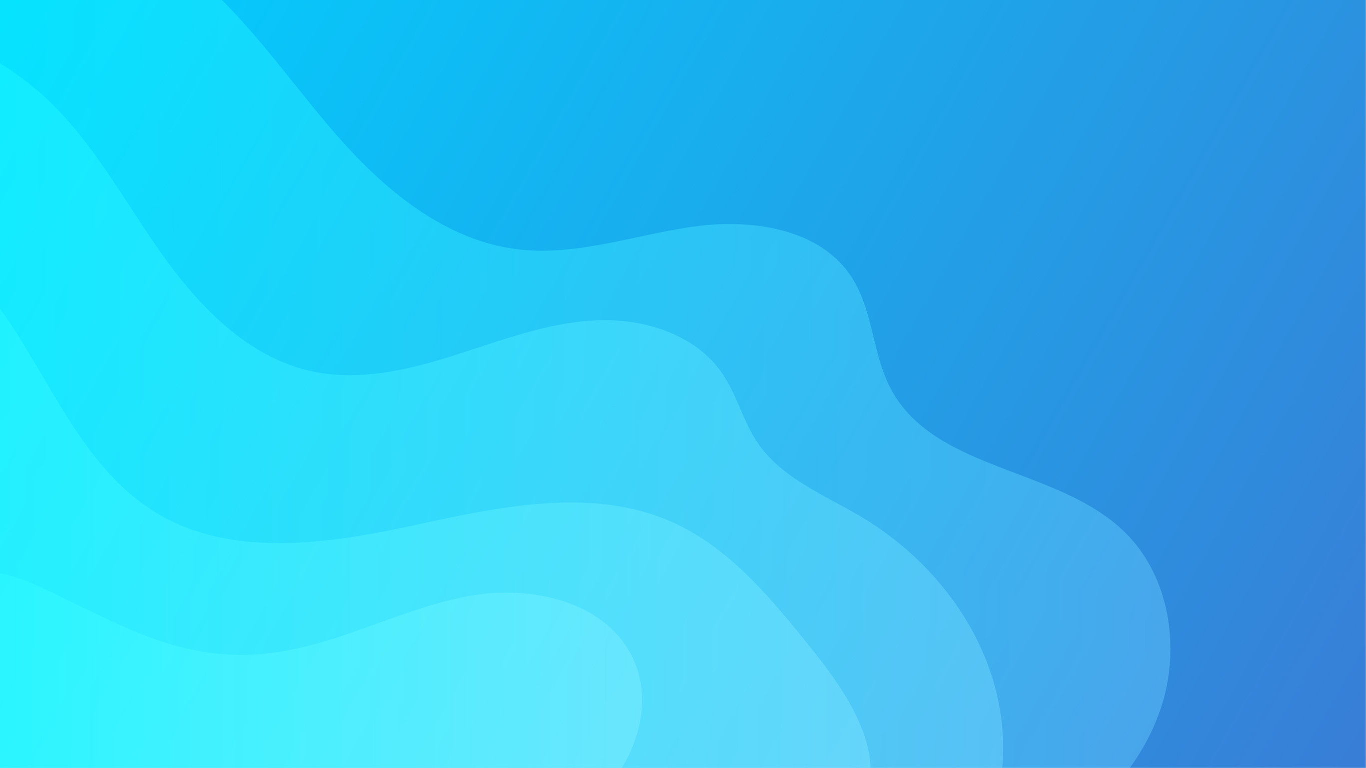 Fond bleu avec formes ondulées